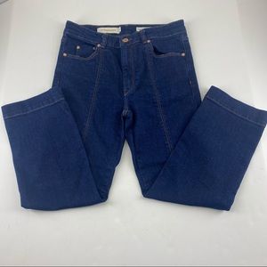 Pilcro and the Letterpress Anthropologie Dark Wash Jeans